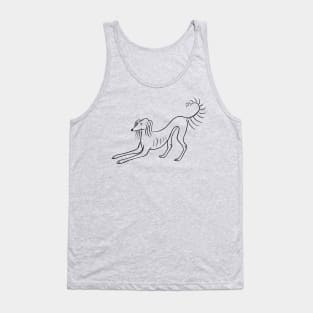 Playful Saluki Tank Top